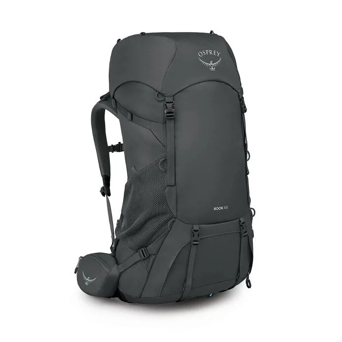 Osprey Rook 65L — O/S, Dark Charcoal/Silver Lining; standard fit